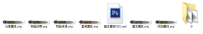 基础信息素材，带PSD文件